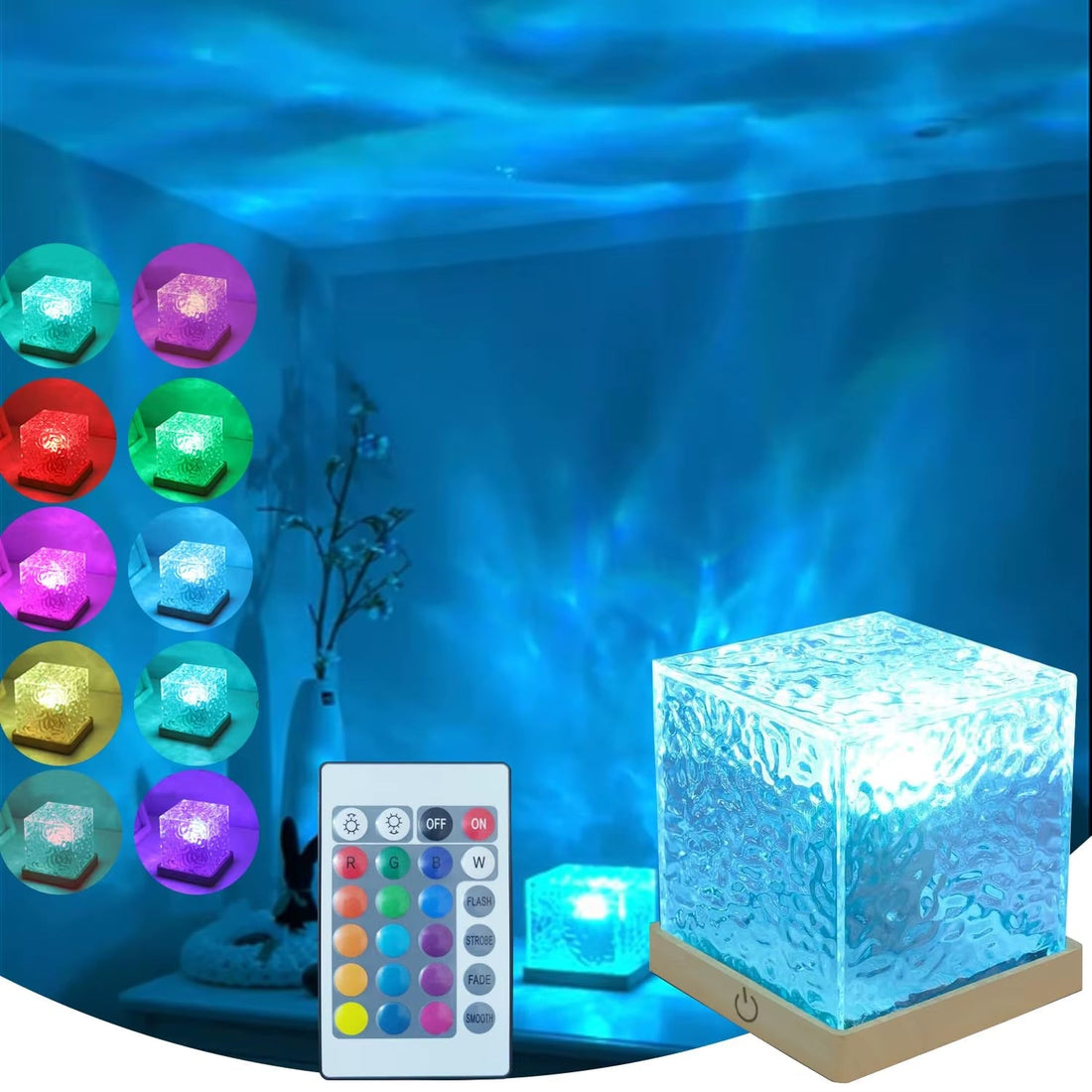 How an Ocean Light Projector Improves Sleep, Focus, and Relaxation