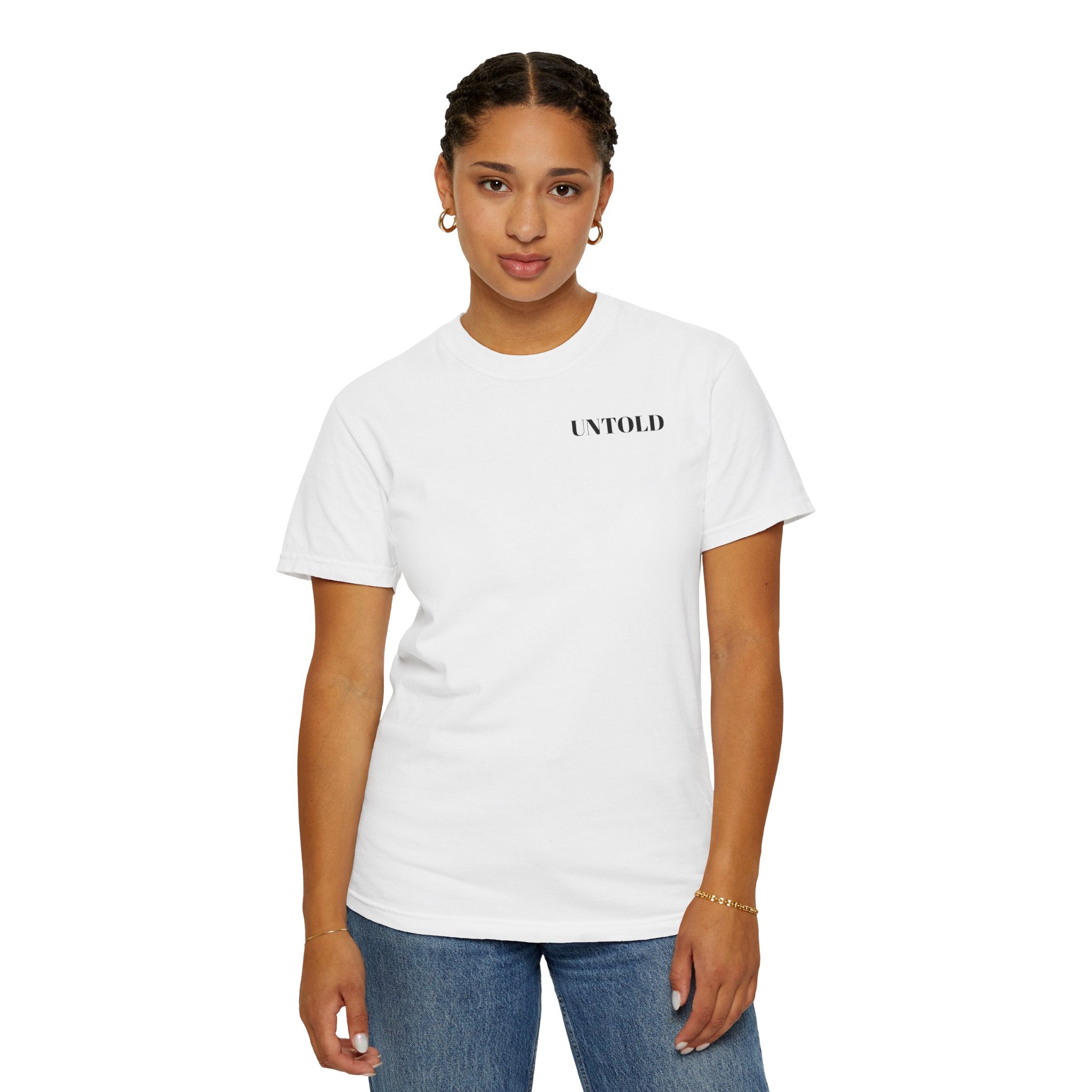 T-Shirt — Untold Minimal Floral Tee
