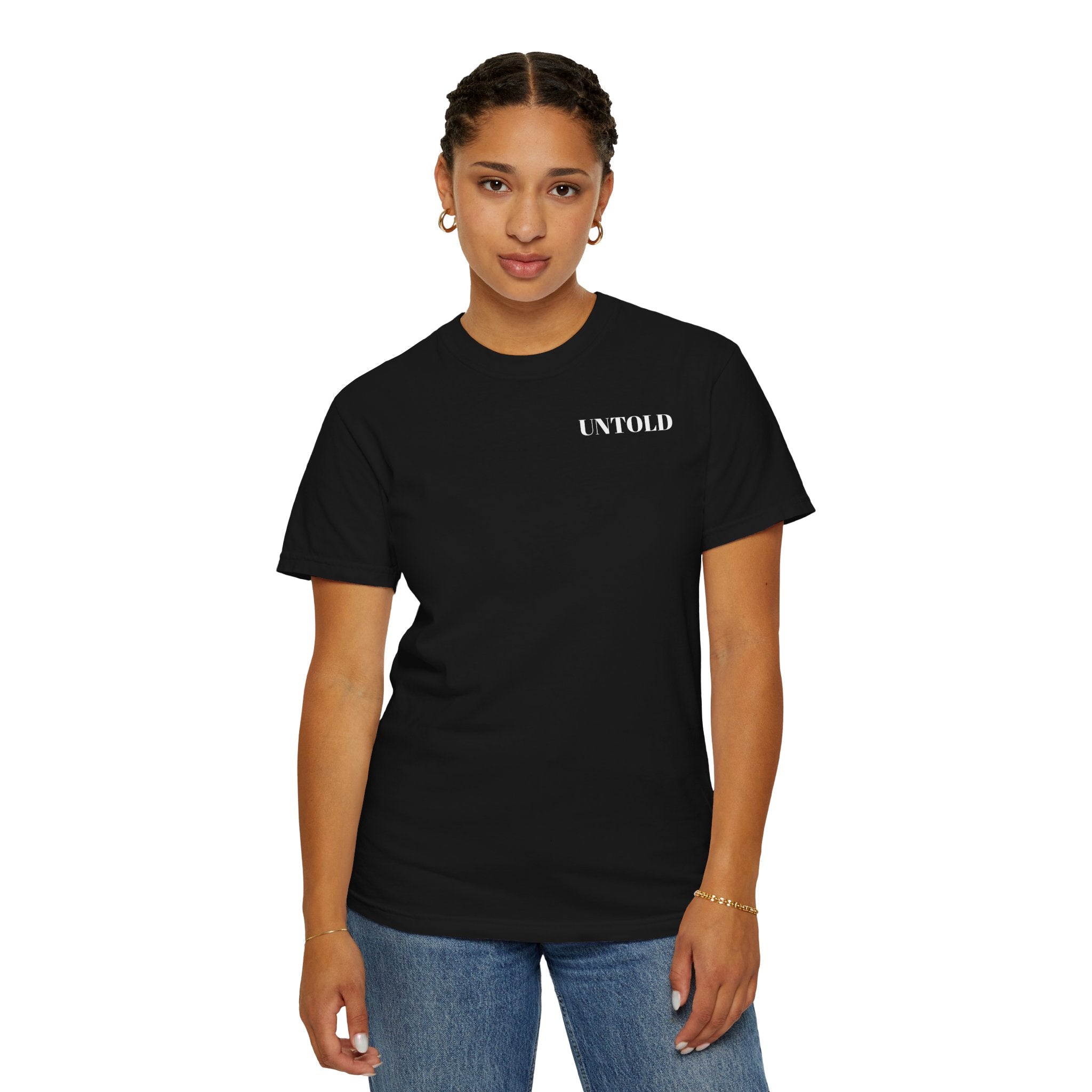 T-Shirt — Untold Minimal Floral Tee